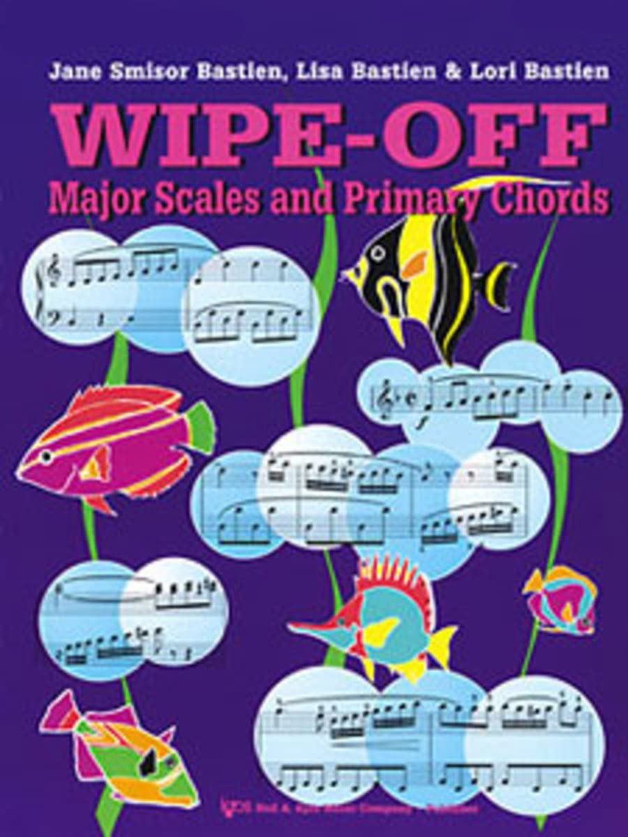 BASTIEN J. - WIPE-OFF (ACORDES PRIMARIOS Y ESCALAS MAYORES)