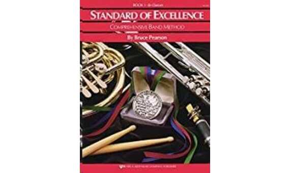 PEARSON B. STANDARD OF EXCELLENCE CLARINET SI b V.1