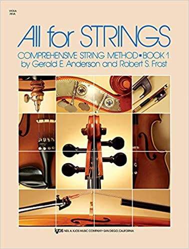 ANDERSON - ALL FOR STRINGS V.1 - VIOLA-