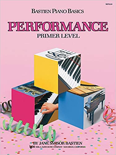 BASTIEN J. - PIANO BASICO RECITAL PERFORMANCE V.1 -(INGLES)