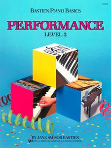 BASTIEN J. - PIANO BASICO RECITAL PERFORMANCE V.2 - (INGLES)