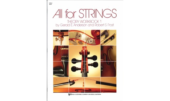 ANDERSON - ALL FOR STRINGS THEORY WORKBOOK V.1 VIOLA
