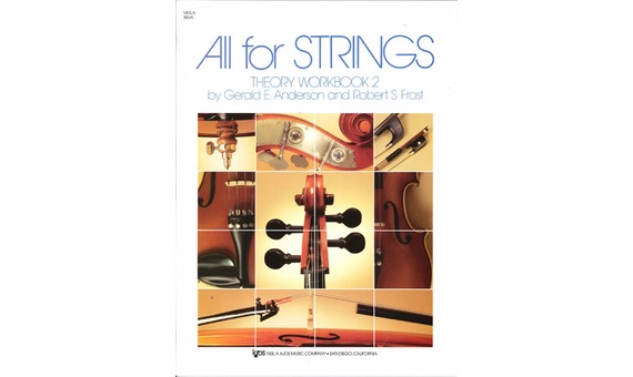 ANDERSON - ALL FOR STRINGS THEORY WORKBOOK V.2 VIOLA