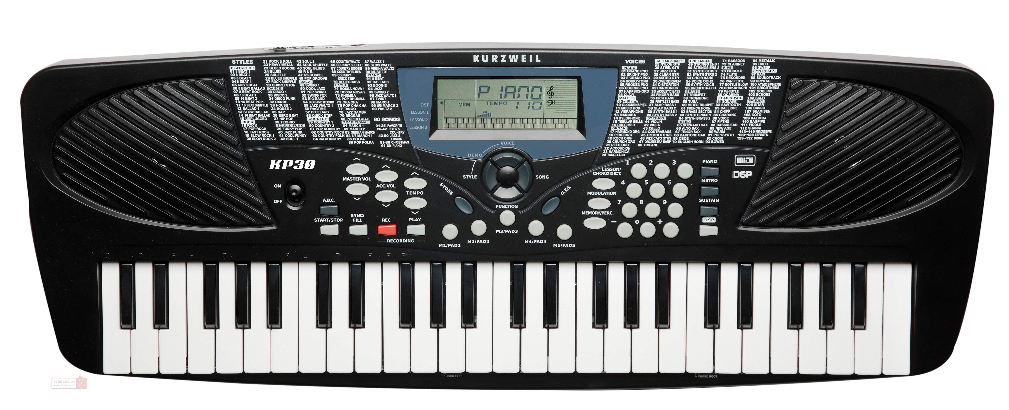 TECLADO - KURZWEIL KP30 49 TECLAS (CONTROLADOR MIDI)