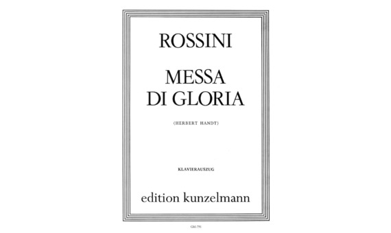 ROSSINI G. - MISA DE GLORIA -