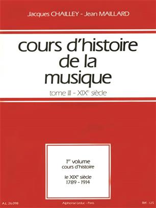 CHAILLEY J. - COURS HISTOIRE V.3/1 -