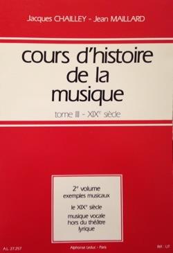 CHAILLEY J. - COURS HISTOIRE V.3/2 -