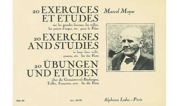 MOYSE M. - EJERCICIOS Y ESTUDIOS (20) FLAUTA
