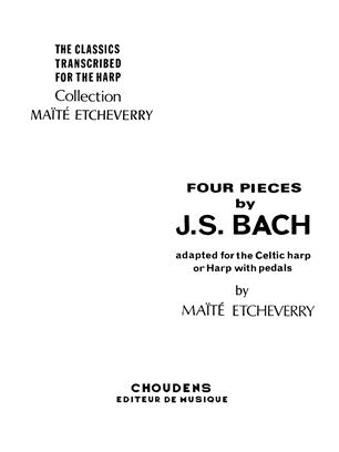 BACH J.S. PIEZAS (4) (ARPA CELTICA O PEDALES)