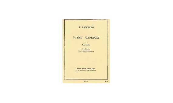 GAMBARO V. - CAPRICHOS (20) REV.DELECLUSE