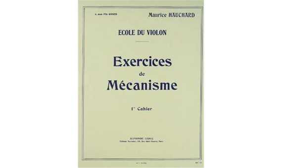 HAUCHARD M. - EJERCICIOS DE MECANISMO V.1 VIOLIN