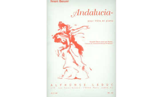 BUSSER H. - ANDALUCIA FLAUTA Y PIANO