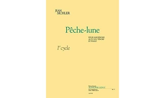 SICHLER J. - peche-lune pour saxophone-alto et piano