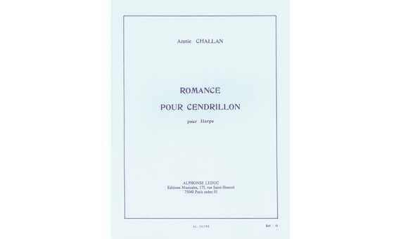 CHALLAN A. - ROMANCE POUR CENDRILLON