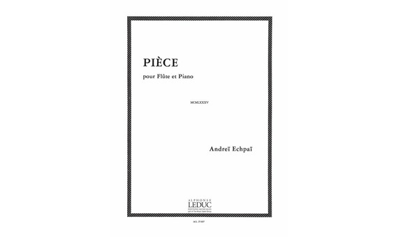 A.ECHPAI.- PIECE (FLAUTA /P)