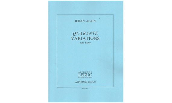 ALAIN J. - VARIACIONES (40) PIANO
