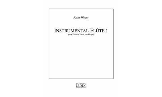 WEBER A. - INSTRUMENTAL FLAUTA 1 (FLAUTA Y PIANO)