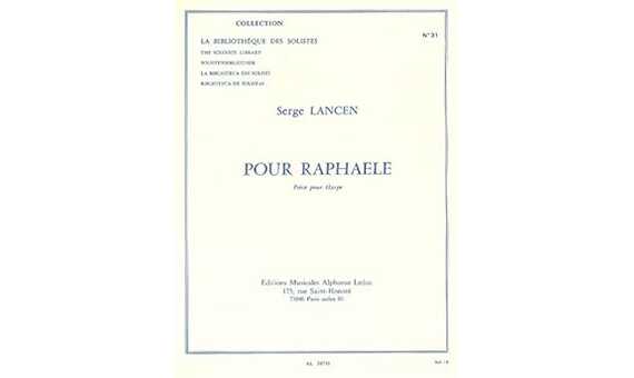 LANCEN S. - POUR RAPHAELE ARPA
