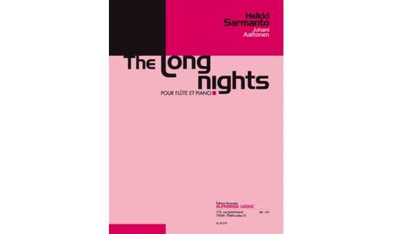 SARMANTO/AALTONEN - THE LONG NIGHT (FLAUTA Y PIANO)