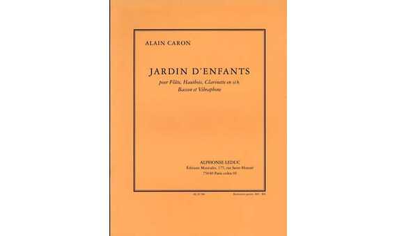 CARON A. - JARDIN DE INFANCIA (FL/OB/CL/FG/VIBRAFONO)
