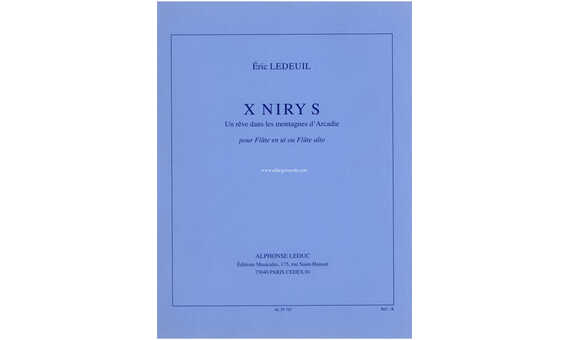 LEDEUIL E. - X NIRYS (FLAUTA)