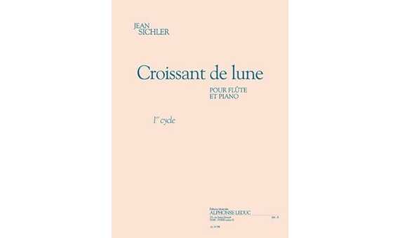 SICHLER J. - CROISSANT DE LUNE (FLAUTA Y PIANO)