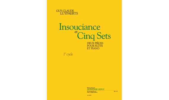 LUYPAERTS G.C - INSOUCIANCE ET CINQ SETS (FLAUTA Y PIANO)