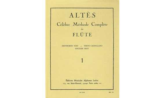 ALTES H. - METODO DE FLAUTA V.1 (PARTE 1 Y 2) -
