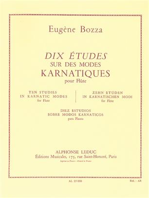 BOZZA E. - ESTUDIOS SOBRE LOS MODOS KARNATICOS (10) -