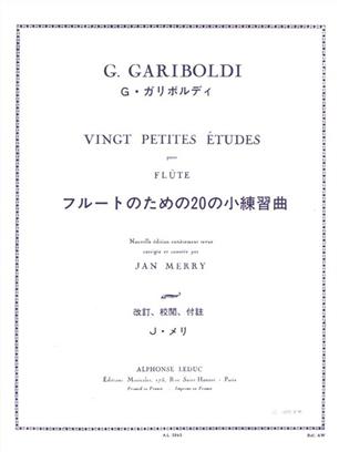 GARIBOLDI G. - PEQUEÑOS ESTUDIOS (20) - OP.132