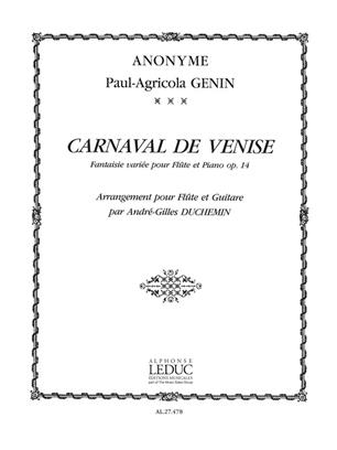 GENIN P.A. - CARNAVAL DE VENECIA - OP.14