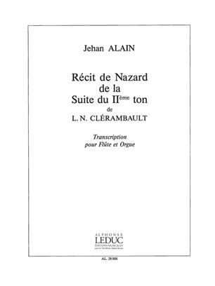CLERAMBAULT L.N. - RECIT DE NAZARD DE LA SUITE DU 2eme. TON -