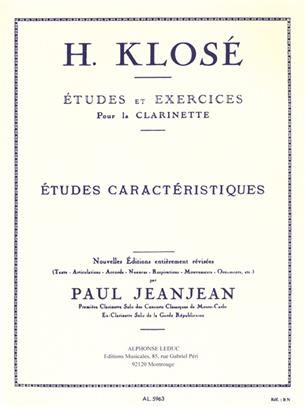KLOSE H. - ESTUDIOS CARACTERISTICOS (20) -