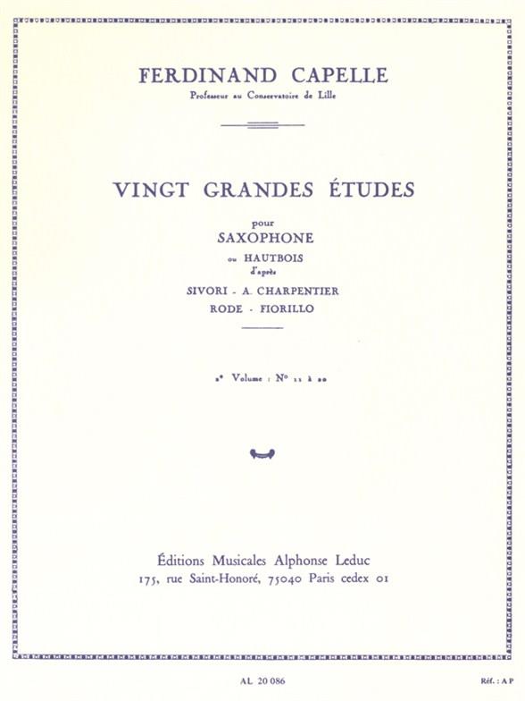CAPELLE F. - ESTUDIOS V.2 (20) -