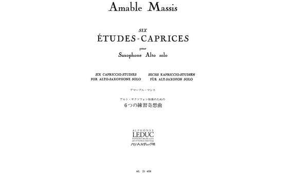 MASSIS A. - ESTUDIOS CAPRICHOS (6) -