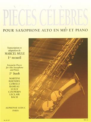 MULE M. - PIEZAS CELEBRES V.1 -(SAXO ALTO Y PIANO)