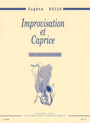 BOZZA E. - IMPROVISACION Y CAPRICHO -