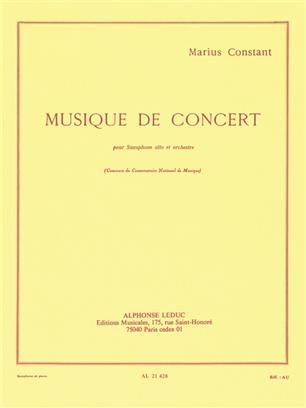 CONSTANT F. - MUSICA DE CONCIERTO - SAXO