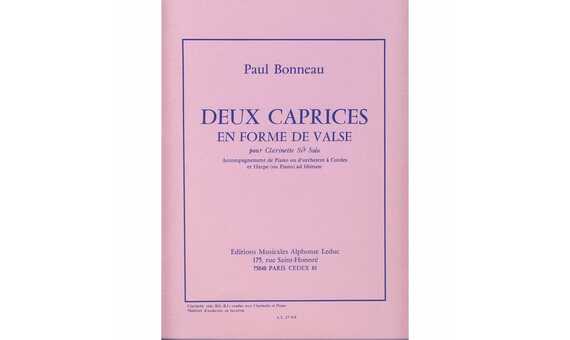 BONNEAU P. - CAPRICHOS EN FORMA DE VALS (2) -