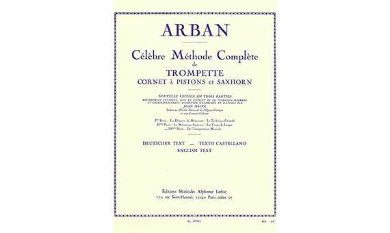 ARBAN J.B. - GRAN METODO V.3 - TROMPETA