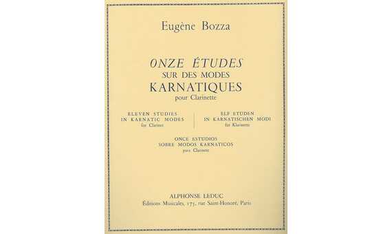 BOZZA E. - ESTUDIOS SOBRE LOS MODOS KARNATICOS (11) -