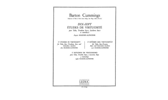 CUMMINGS B. - ESTUDIOS DE VIRTUOSISMO (17) -