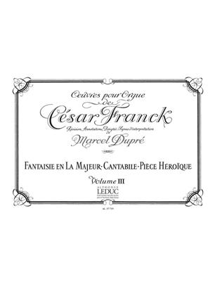 FRANCK C. - OBRAS PARA ORGANO V.3 -