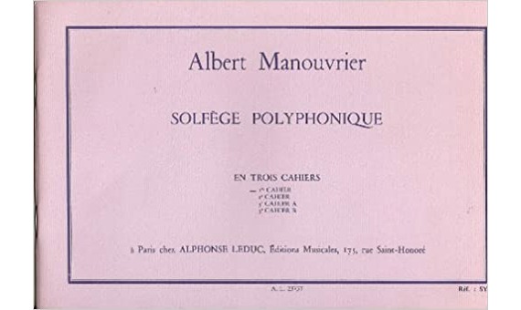 MANOUVRIER A. - SOLFEO POLIFONICO V.2 -