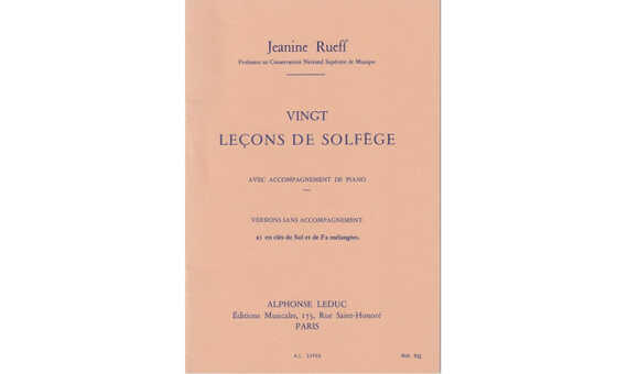 RUEFF J. - LECCIONES (20) (SA) -