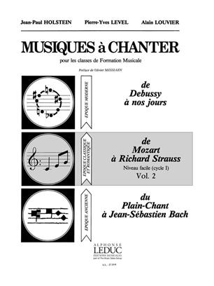 LEVEL - MUSIQUES A CHANTER V.2 -CICLO 1 (NIVEL FACIL)