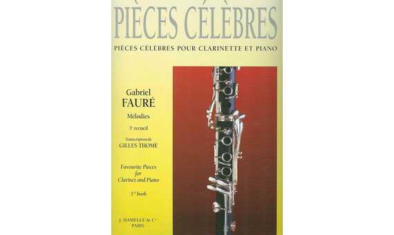 FAURE G. - PIEZAS CELEBRES V.3 -(CL/P)