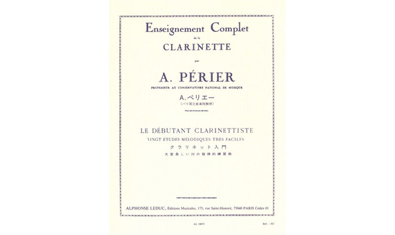 PERIER A. - DEBUTANTE CLARINETISTA -