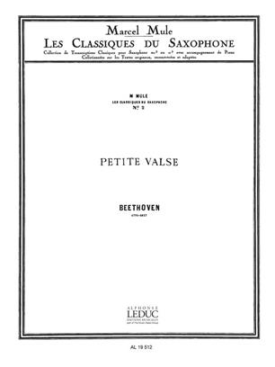 BEETHOVEN L.V. - PEQUEÑO VALS - (S/P)