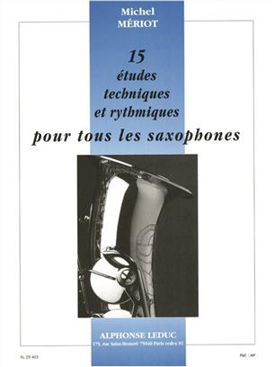 MERIOT M. - ESTUDIOS TECNICOS Y RITMICOS (15) -